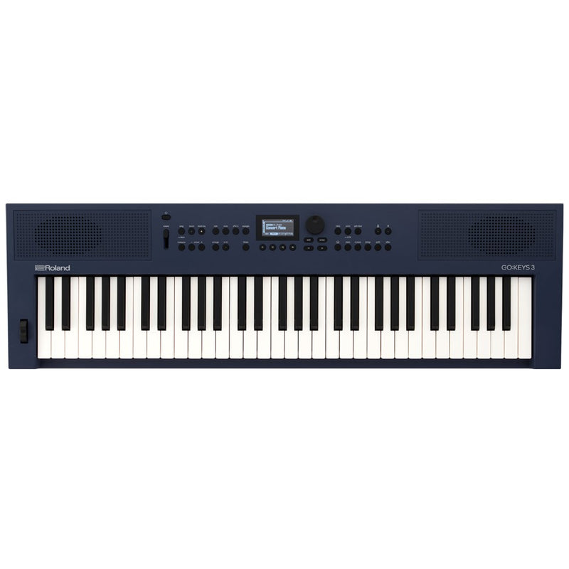 Roland GO:KEYS 3 61-Note Portable Music Creation Keyboard - Midnight Blue