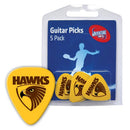 AFL Team Guitar Plectrums - Select Your Team - 5 pack