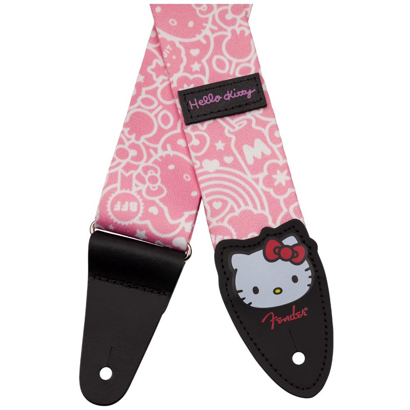 Fender Hello Kitty Poly Guitar Strap Pink