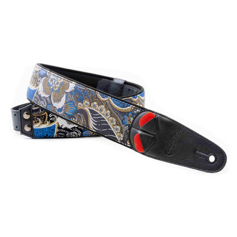Right On Straps Vegan Guitar Strap - Hokkaido Black