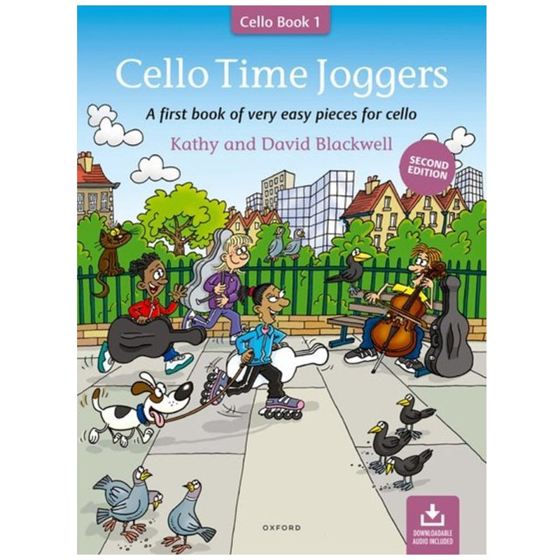 Cello Time Joggers Book w/ Online Audio - 2nd Edition