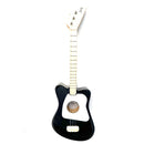 Loog Mini Acoustic Guitar for Kids (Ages 3+) w/ Flashcards & App - Black