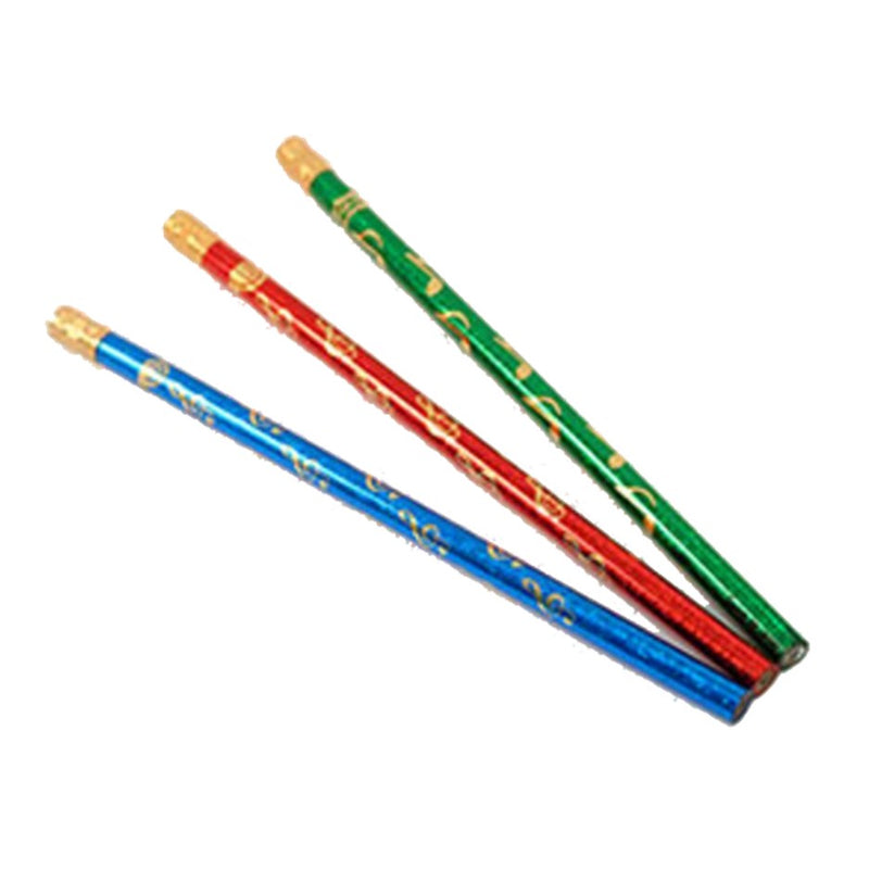 Luster / Lustre "Treble Clef" Pencils - Assorted Colours