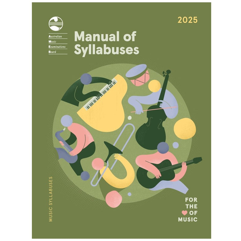 AMEB 2025 Manual of Syllabuses - All Instruments