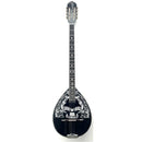 Mythos MP3-TRB 8 String Bouzouki w/ Deluxe Gig Bag - Black Finish