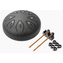 Mano Percussion 6" Tongue Drum w/ Bag - Black
