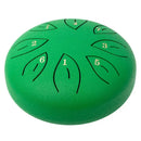 Mano Percussion 6" Tongue Drum w/ Bag - Green