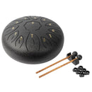 Mano Percussion 12" Tongue Drum w/ Bag - Black