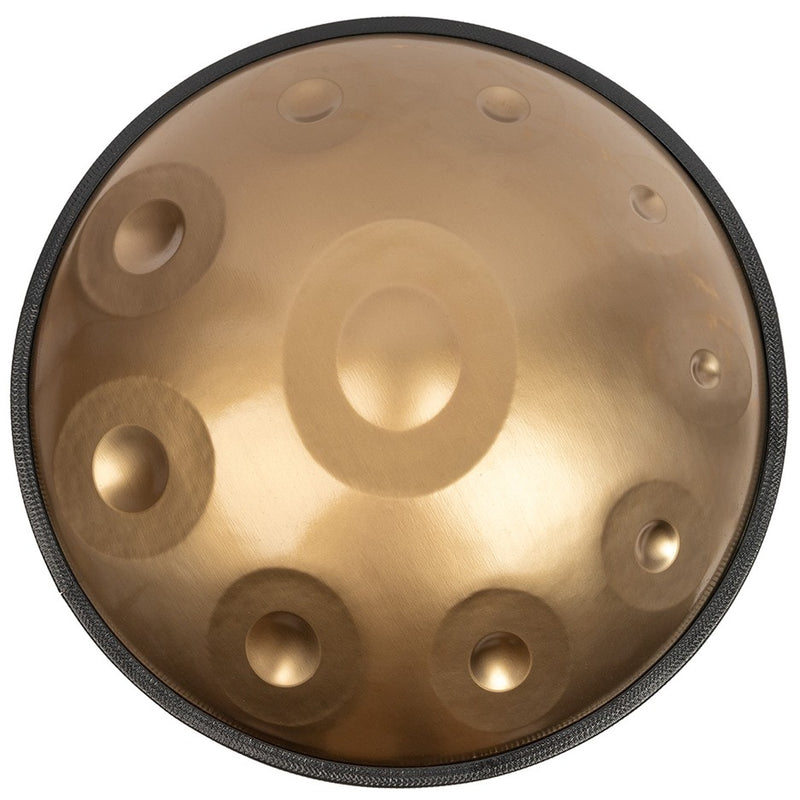 Mano Percussion MPC55G 10-Note Handpan w/ Beaters & Case