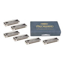 Suzuki MR-350 Promaster Harmonica Box Set - Keys of A, Bb, C, D, F, G