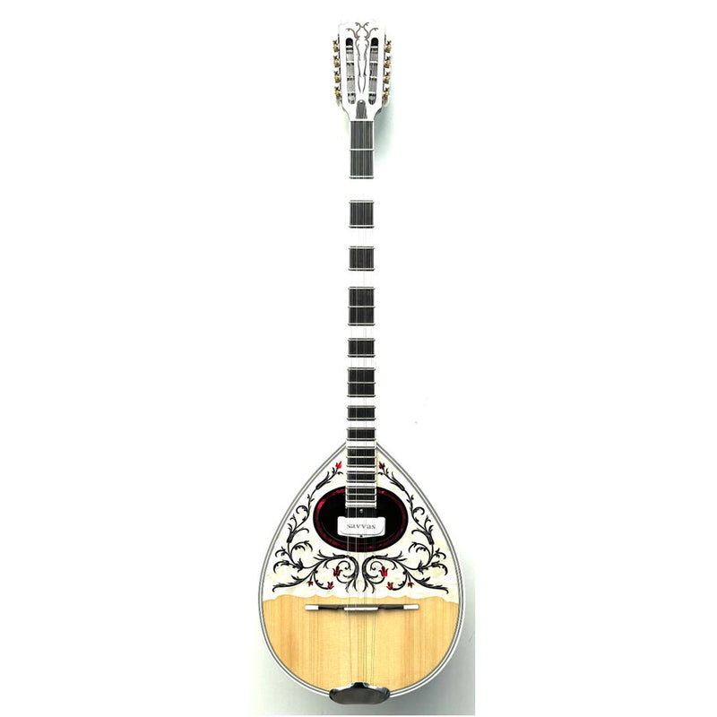 Mythos MV2-BWF 8 String Traditional Bouzouki w/ Case & Savvas Pickup