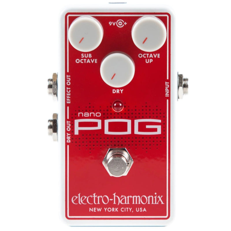 Electro Harmonix Nano POG Polyphonic Octave Generator Pedal *Refurbished w/ Full Warranty*