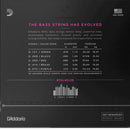 D'Addario NYXL45130 Nickel Wound Bass 5 Strings Light Gauge (45-130)