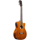 Ohana BK-35GCE All-Solid Mahogany Baritone Ukulele w/ Cutaway, Pickup & Gig Bag