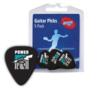 AFL Team Guitar Plectrums - Select Your Team - 5 pack