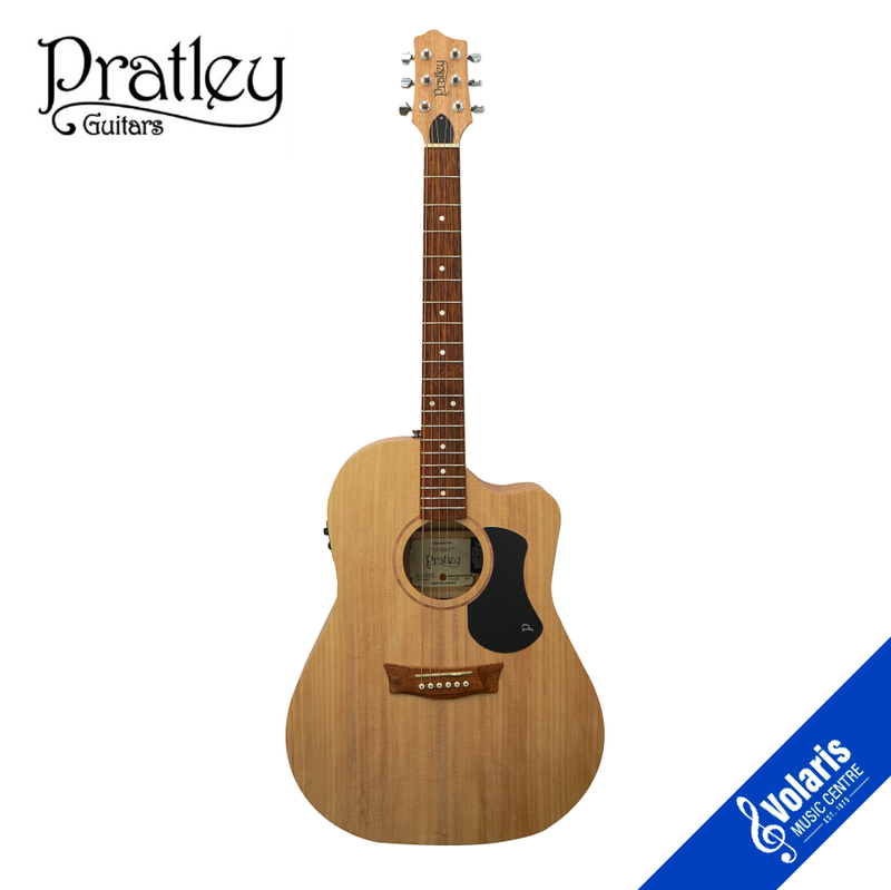 Pratley SL Dreadnought Maple B/S, Solid Bunya Top, Solid Maple Sides, Cutaway w/Pickup