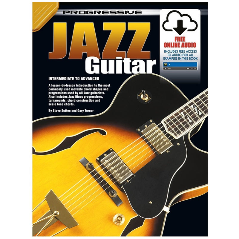 Progressive Jazz Guitar Method w/ Online Audio