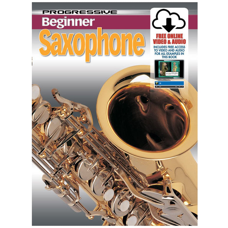 Progressive Beginner Saxophone Book w/ Online Audio