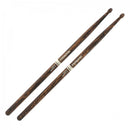 Promark Firegrain Rebound 5B Flame Tempered Hickory Drum Sticks Wood Tip