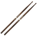 Promark Firegrain Rebound 7A Flame Tempered Hickory Drum Sticks Wood Tip