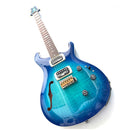 PRS SE Custom 24 Semi Hollow Piezo Electric Guitar in Lake Blue