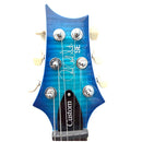 PRS SE Custom 24 Semi Hollow Piezo Electric Guitar in Lake Blue