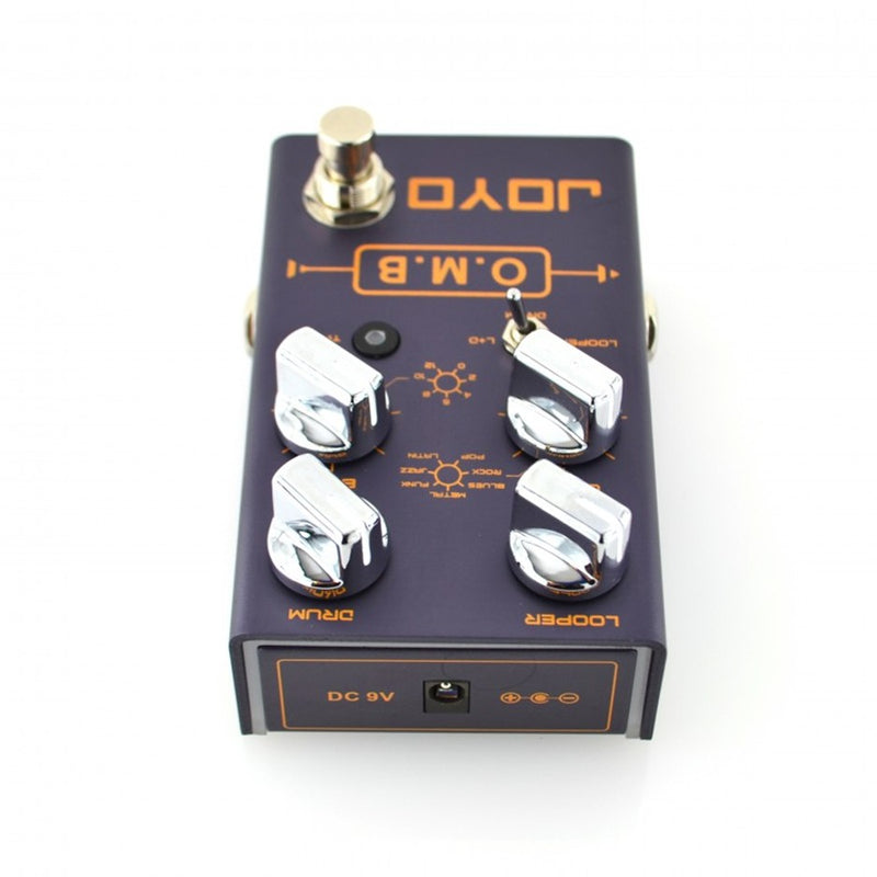 joyo looper pedal Joyo Revolution R-06 O.M.B Drum Machine + Looper Pedal