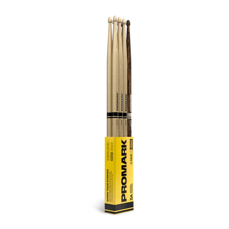 *PROMO* Promark Rebound 5A Hickory Drumstick 4-Pack