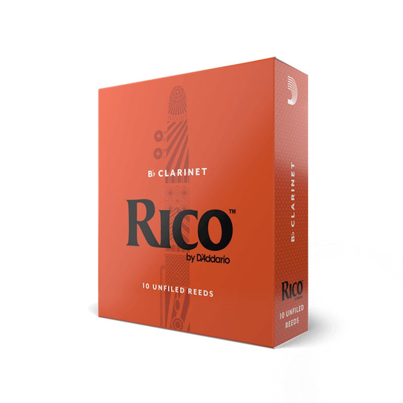 Rico Bb Clarinet Reeds - Box of 10 (ALL STRENGTHS)