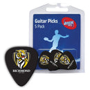 AFL Team Guitar Plectrums - Select Your Team - 5 pack