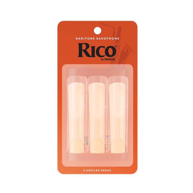 Rico Baritone Saxophone Reeds, 3-Pack - ALL STRENGTHS