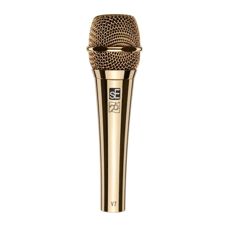 sE V7 25th Anniversary Limited Edition Microphone - Gold Plated-