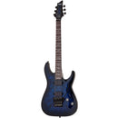 Schecter Omen Elite-6 FR Electric Guitar w/ Floyd Rose - See-Thru Blue Burst