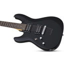 Schecter C-6 Deluxe Left Handed Electric Guitar - Satin Black