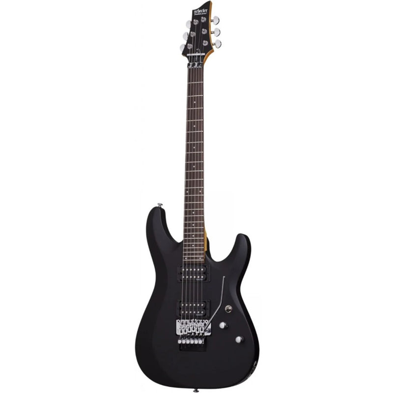 Schecter C-6 FR Deluxe Electric Guitar w/ Floyd Rose - Satin Black