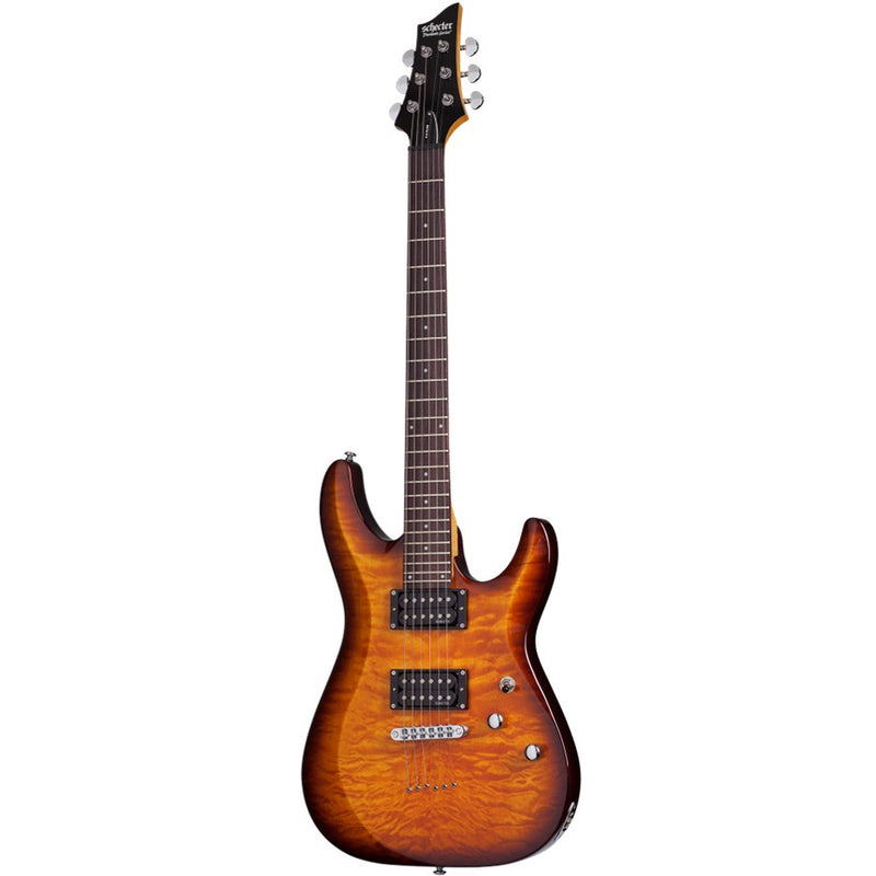 Schecter C-6 Plus Electric Guitar - Vintage Sunburst