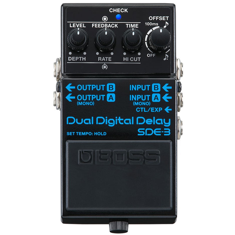 Boss SDE-3 Dual Digital Delay Guitar Effect Pedal