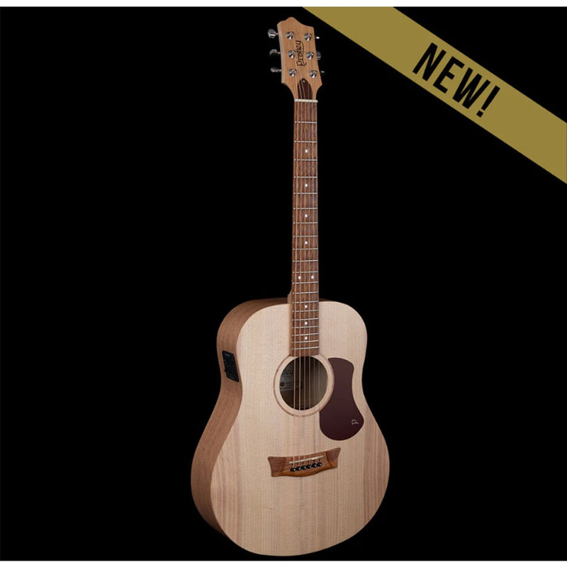 Pratley Entertainer Series SL Stage 1E Layered Silky Oak B/S, Solid Bunya Top w/ PU and Case