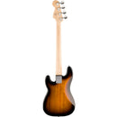 Squier Mini Precision Bass Guitar, Laurel Fingerboard - 2-Colour Sunburst