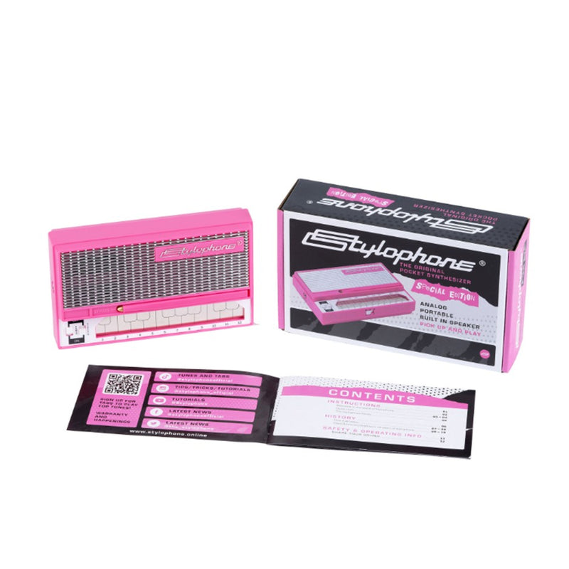 Stylophone PINK - "The Original Pocket Synthesizer" - Special Edition