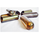 The Rock Slide "Swamp" Aged Brass Balltip Guitar Slide Medium