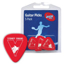 AFL Team Guitar Plectrums - Select Your Team - 5 pack