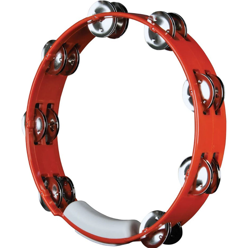 Rhythm Tech TC4030 True Colours 10" Tambourine - Red