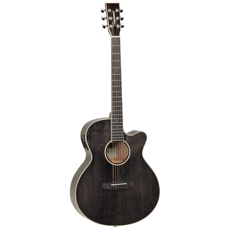 Tanglewood TW4BS Winterleaf Super Folk C/E - Black Shadow