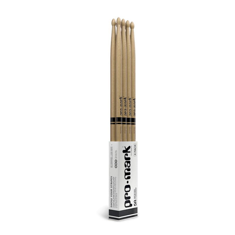 *PROMO* Promark Classic Forward 5A Hickory Drum Sticks 4-Pack