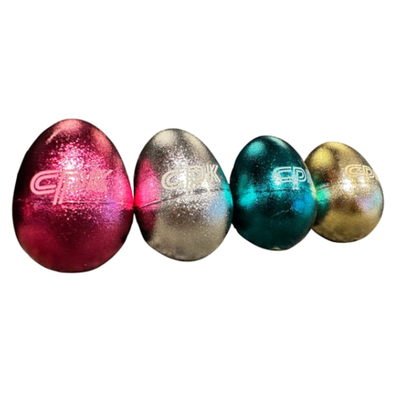 CPK UE620 Metallic Egg Maracas / Shakers, Metallic - Assorted Colours