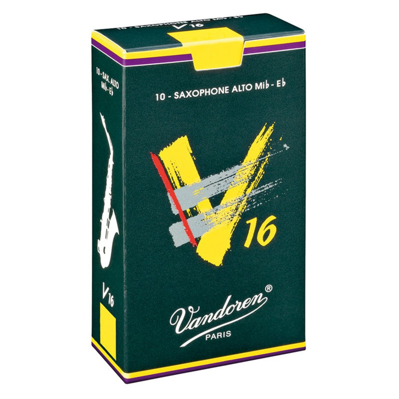 Vandoren V16 Alto Saxophone Reeds Box of 10 - ALL STRENGTHS