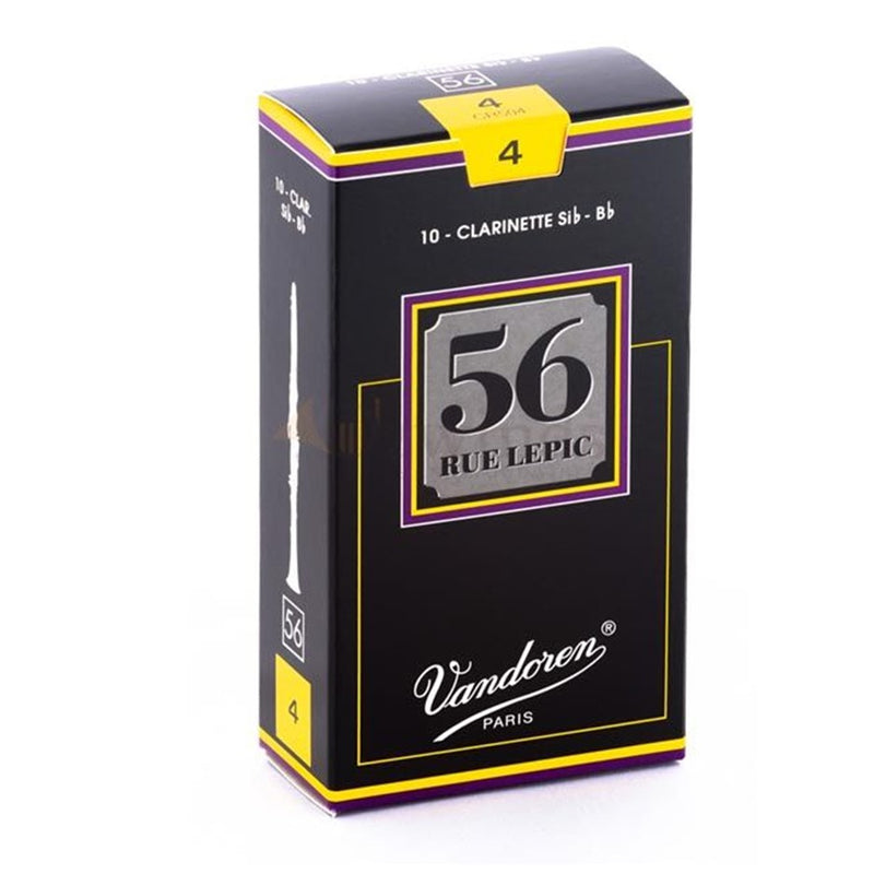 Vandoren 56 Rue Lepic Bb Clarinet Reeds, Box of 10 - ALL STRENGTHS