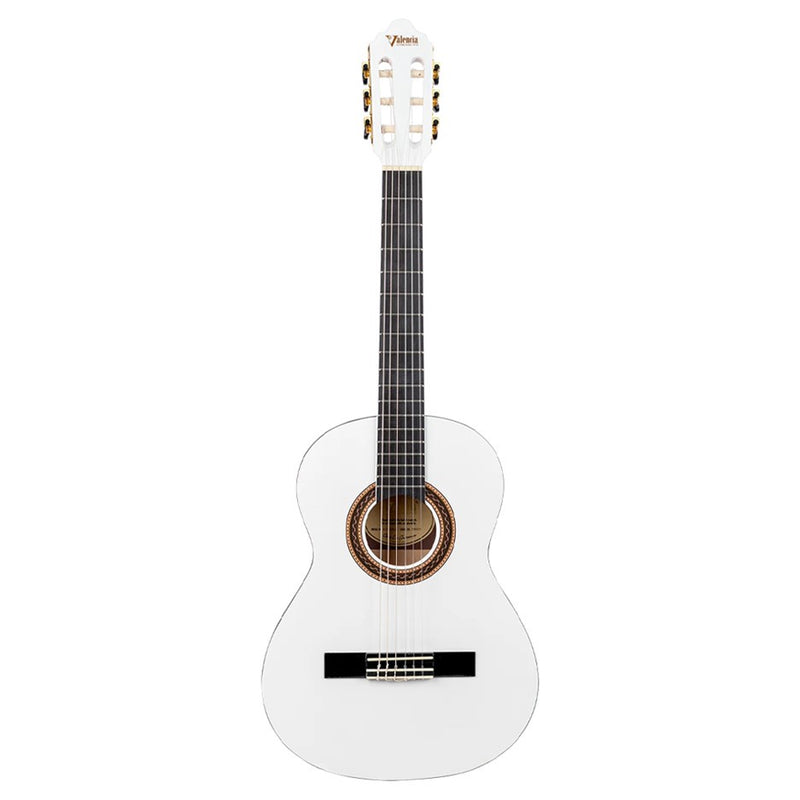 Valencia VC103 3/4 Size Classical Guitar - White