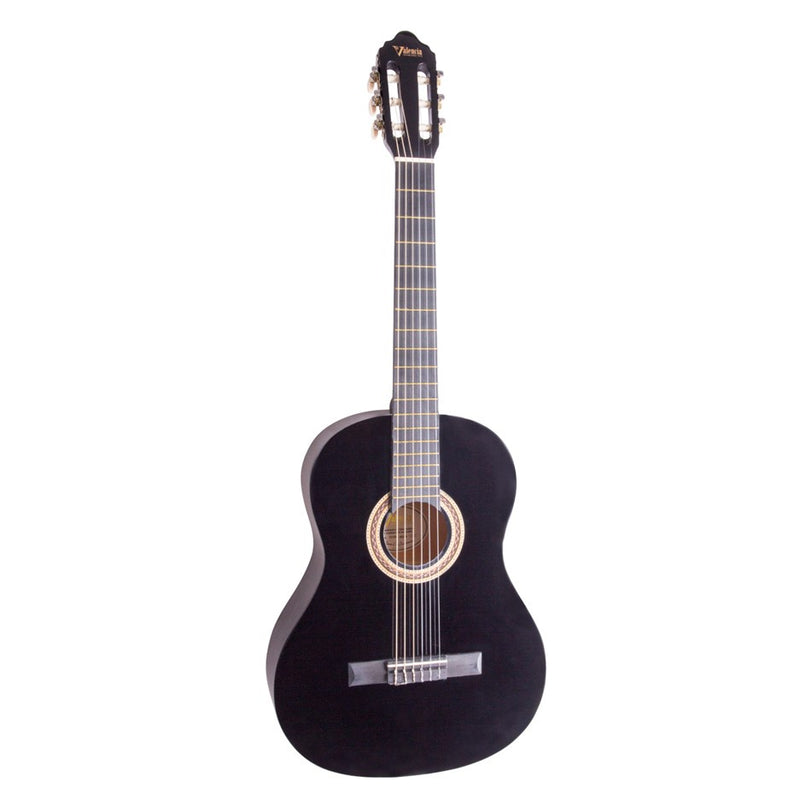 Valencia VC102 1/2 Size Classical Guitar - Black